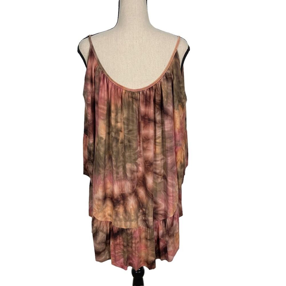 Ale by Alessandra Mother Earth Tie Dye Tunic Dress Size Medium - Picture 9 of 12